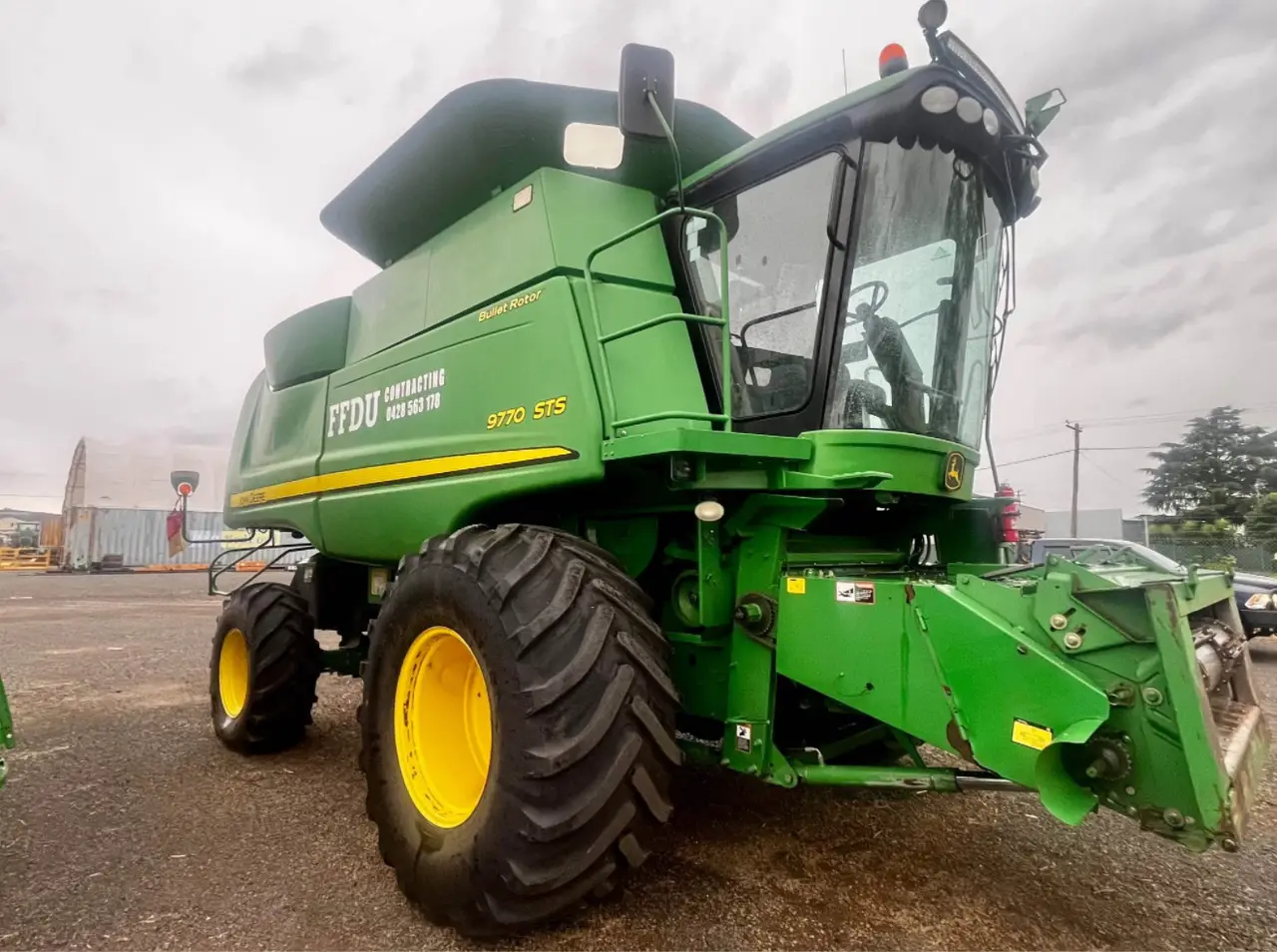 John Deere 9770 STS header (1 of 10)