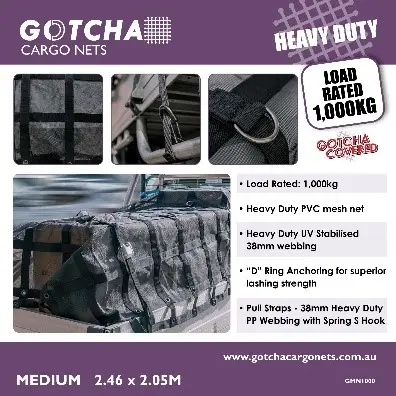 Gotcha X Large Heavy Duty Cargo Nets