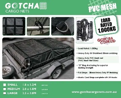 Gotcha XX Large PVC Mesh Net