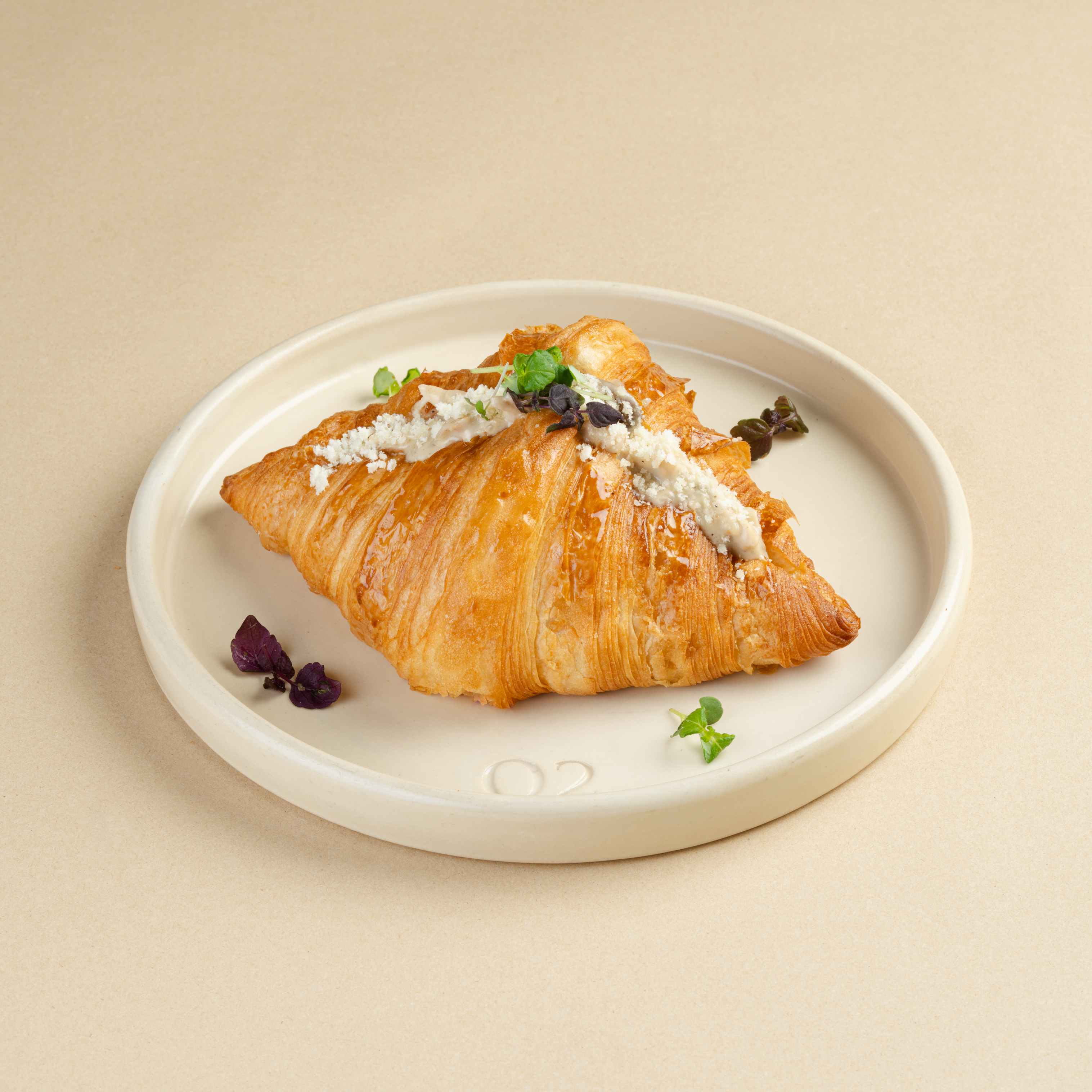 Chicken Mushroom Croissant