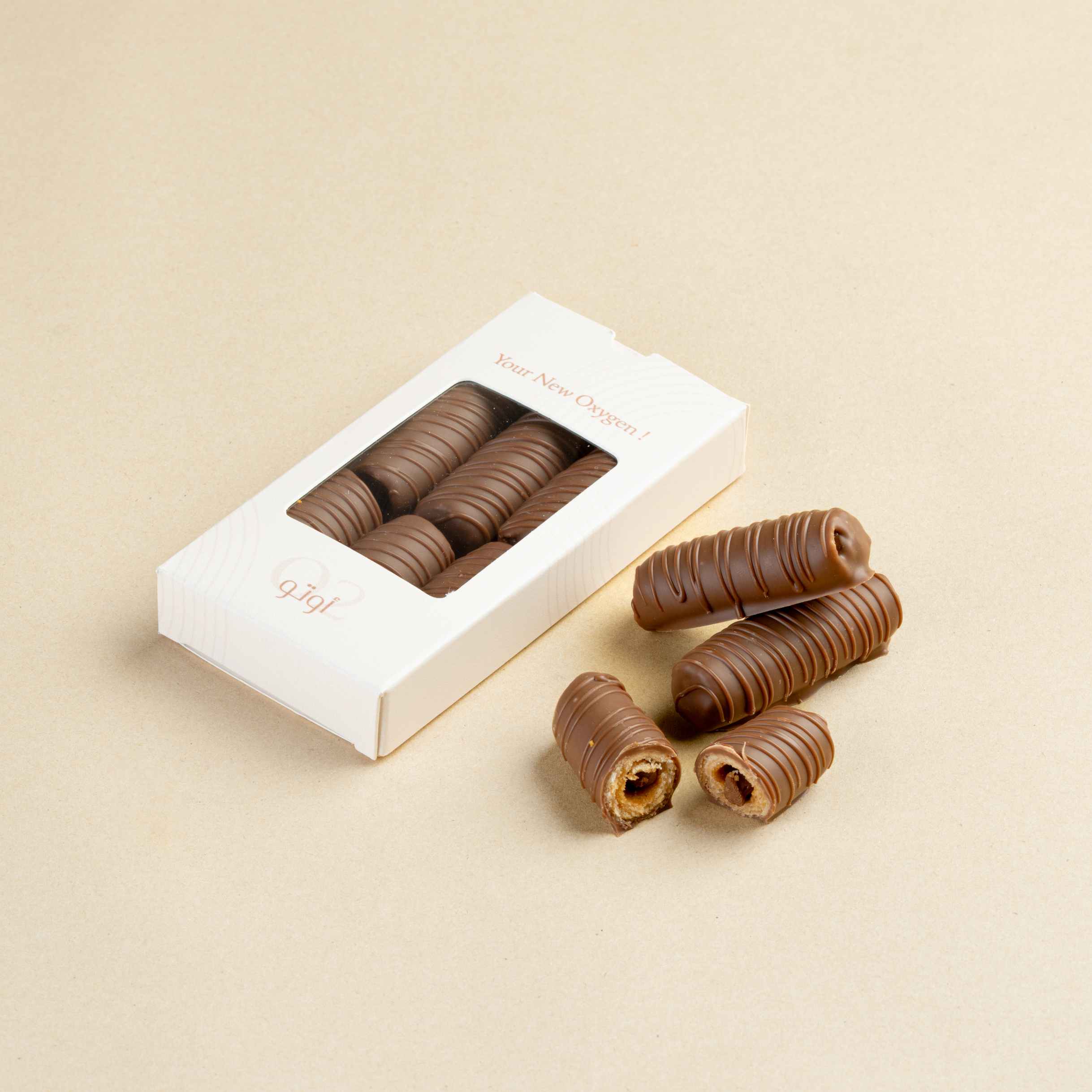 Chocolate wafer roll (6pcs)