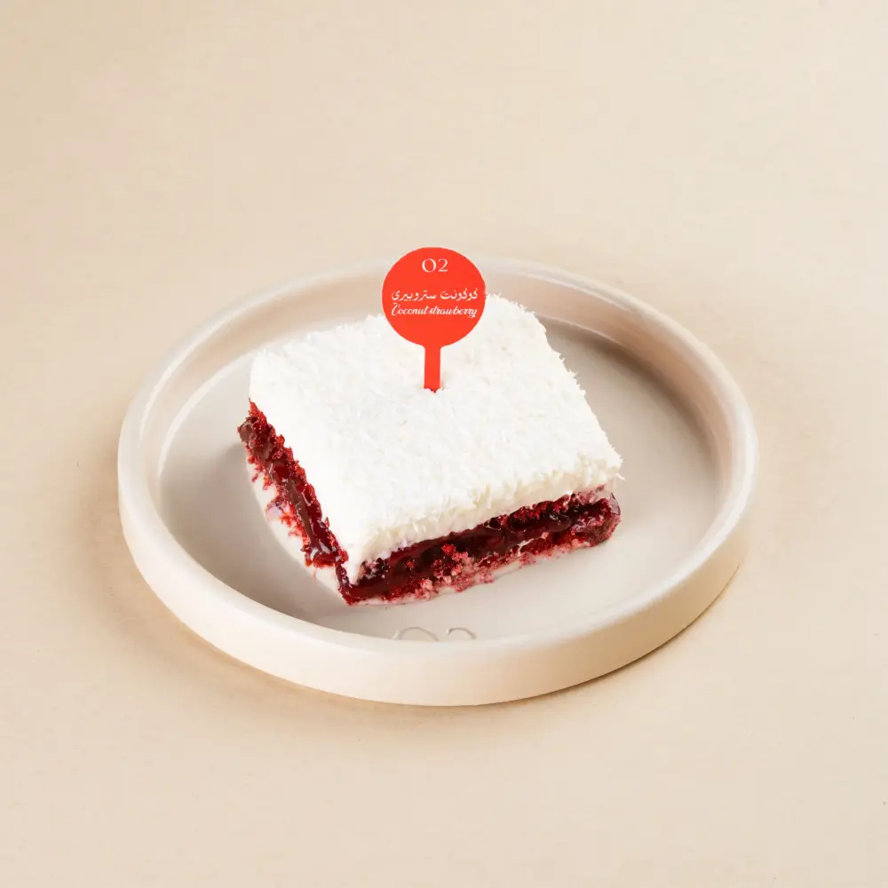 Coconut Strawberry cake