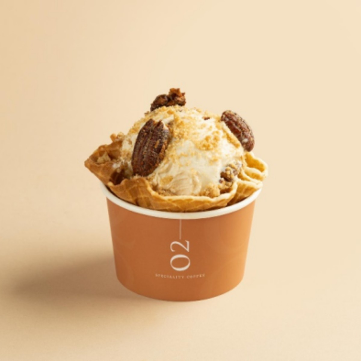 SALTED CARAMEL PECAN ICE CREAM