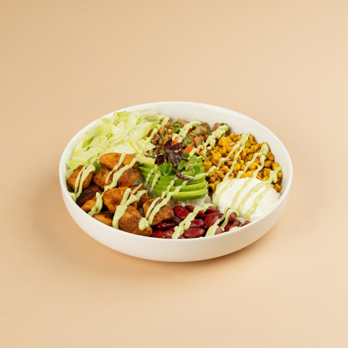 CHICKEN BURRITO BOWL