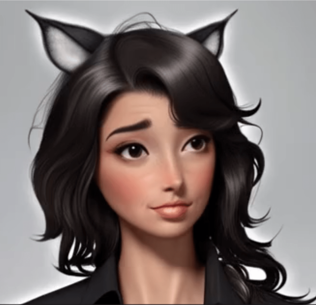 Example failed generation of the character's head rotation