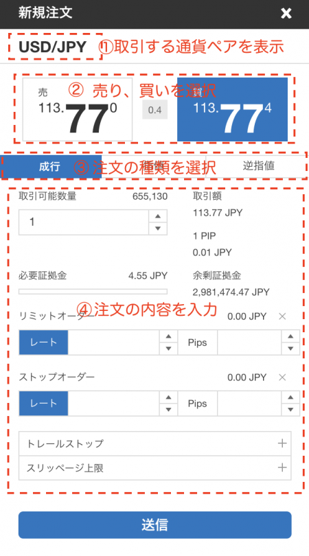 Web版】fxTradeの注文発注方法 | OANDA FX/CFD Lab-education Web版】fxTradeの注文発注方法 | OANDA FX/CFD Lab-education
