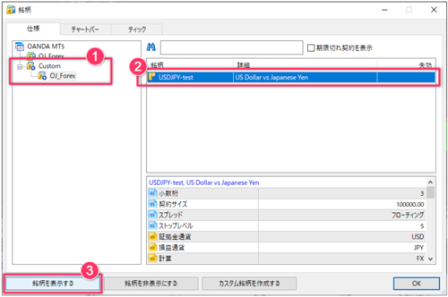 MT5用のティックデータのダウンロード、インポートの方法