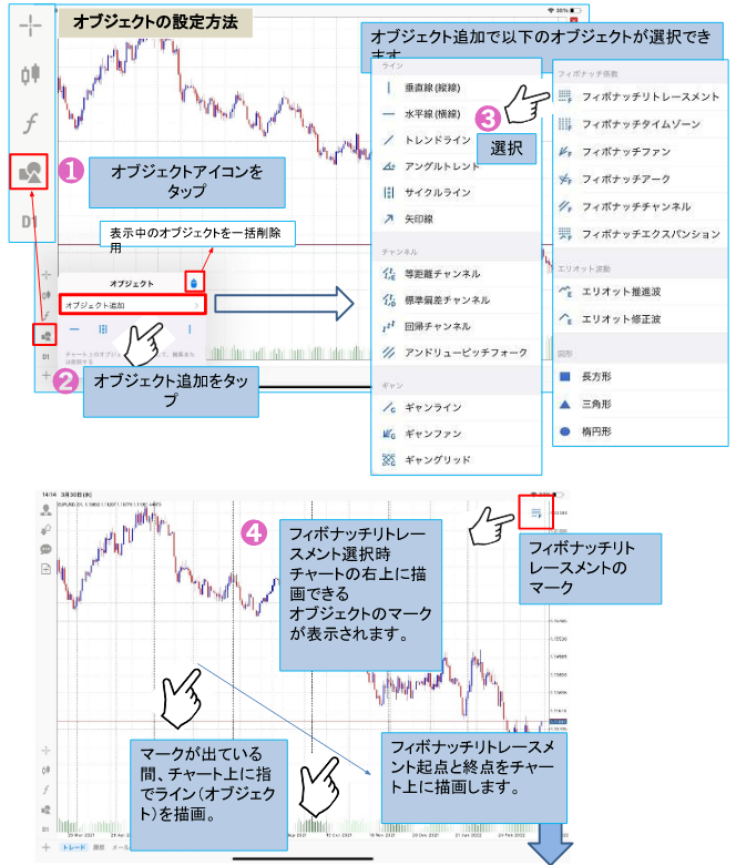 オブジェクトの設定方法