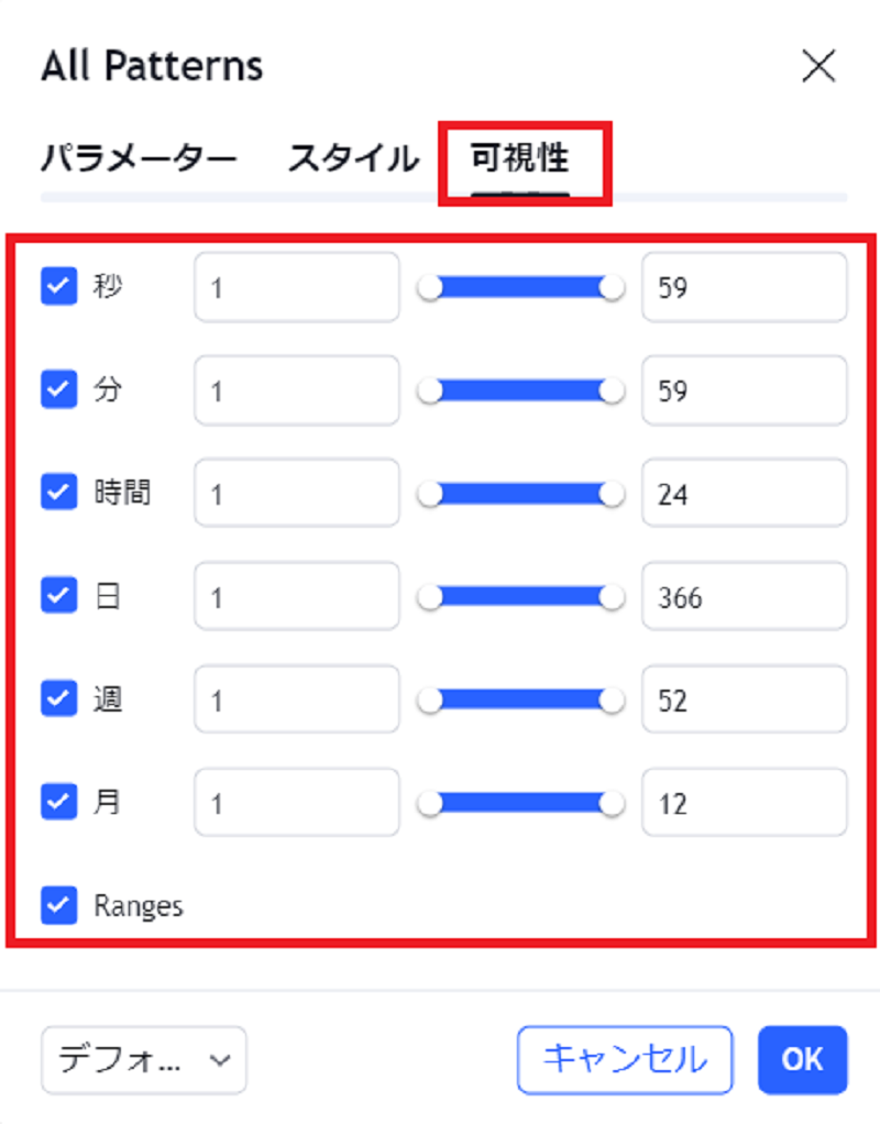 ★image8_「可視性」で、すべてのローソク足パターンの表示／非表示を時間軸ごとに設定