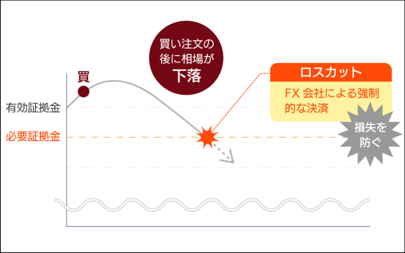 ロスカットの図解