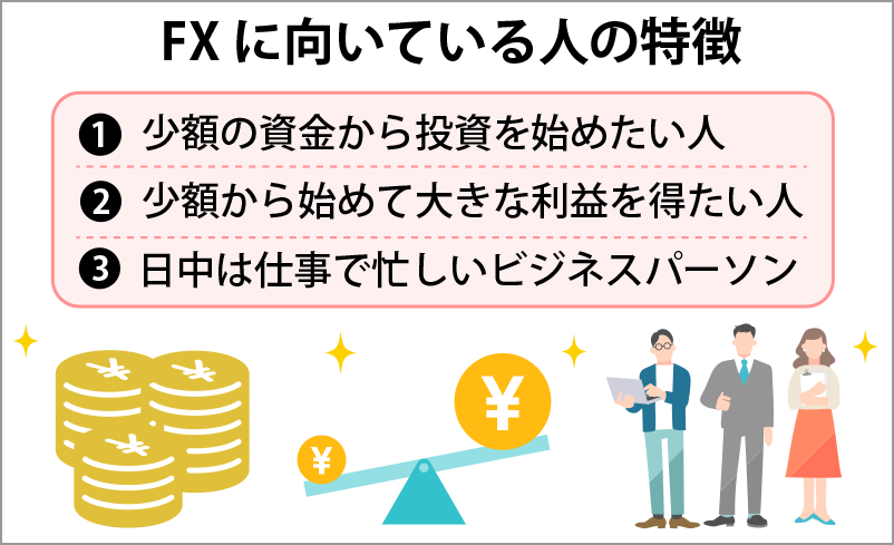 FXに向いている人の特徴