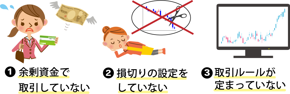 初心者がFX投資で失敗する原因・対策
