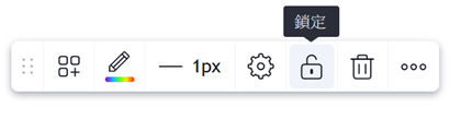 鎖定繪圖