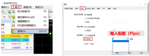 MT4上的滑價