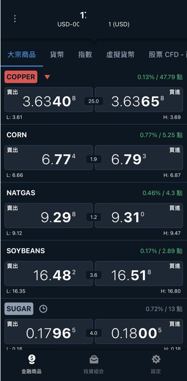 fxTrade介面