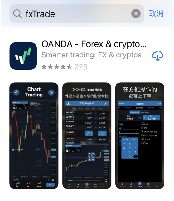 fxTrade應用程式