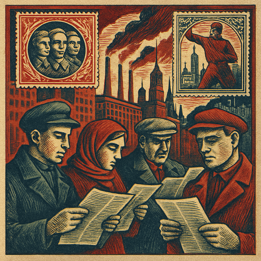 The Postage Stamps of the Soviet Union: Propaganda and Art Combined