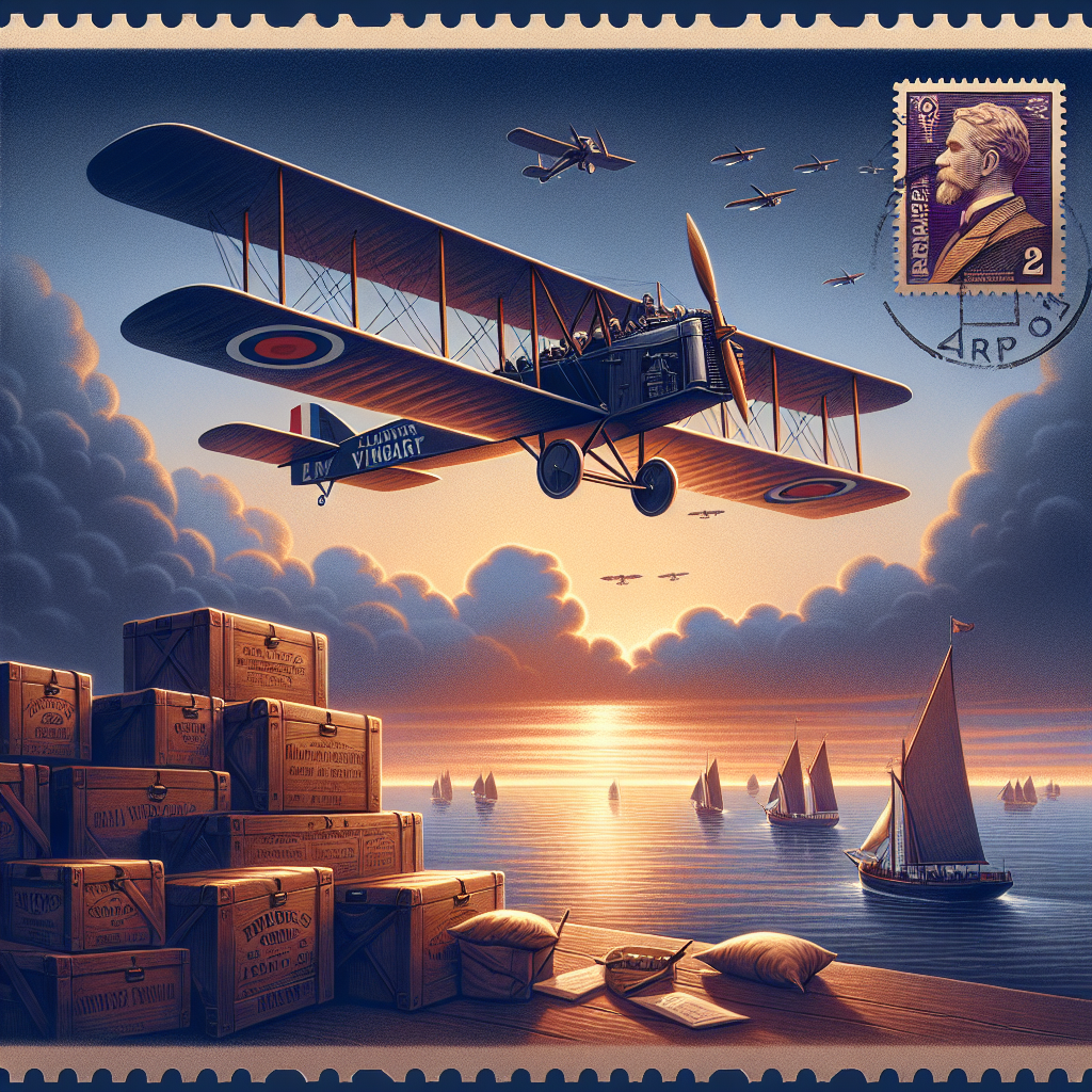 The Evolution of Airmail Stamps: From Pioneering Flights to Global Networks