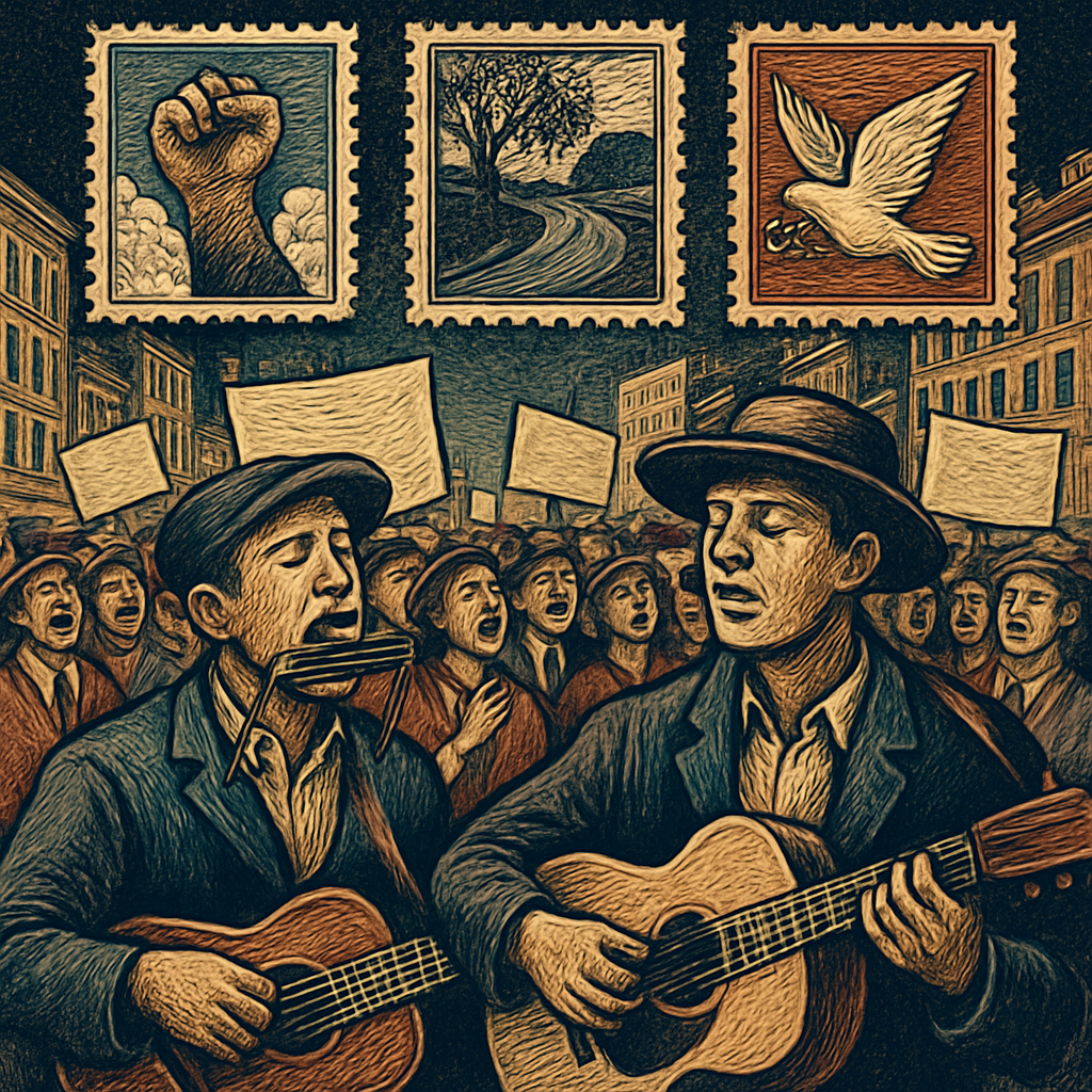 Music and Revolution: Stamps Honoring Protest Songs and Cultural Icons