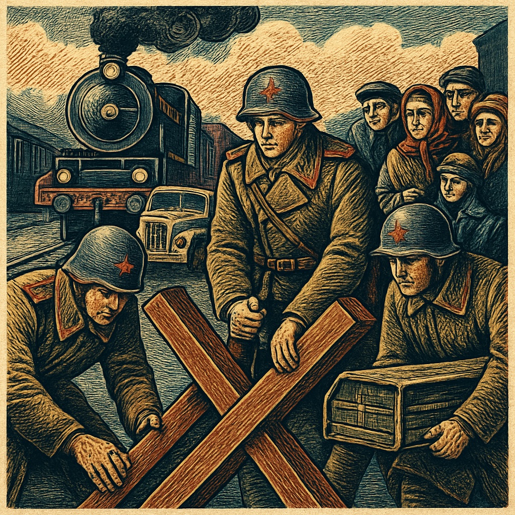 The Berlin Airlift on Stamps: Symbols of Hope Amidst Siege