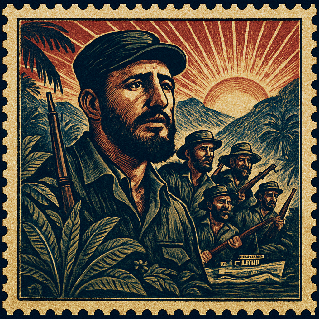 The Role of Stamps in the Cuban Revolution: From Batista to Castro