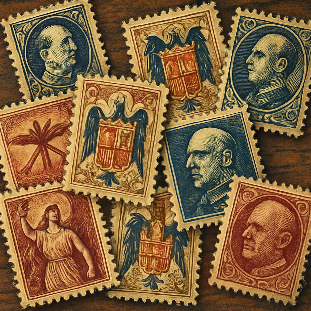The Spanish Civil War: Stamps from Both Sides of a Divided Nation