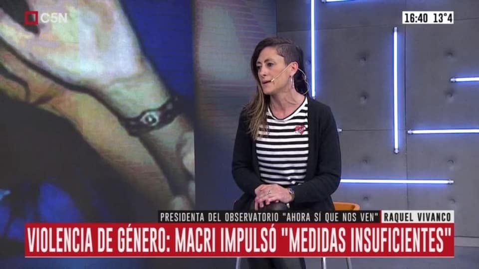 raquel en c5n hablando sobre violencia de genero