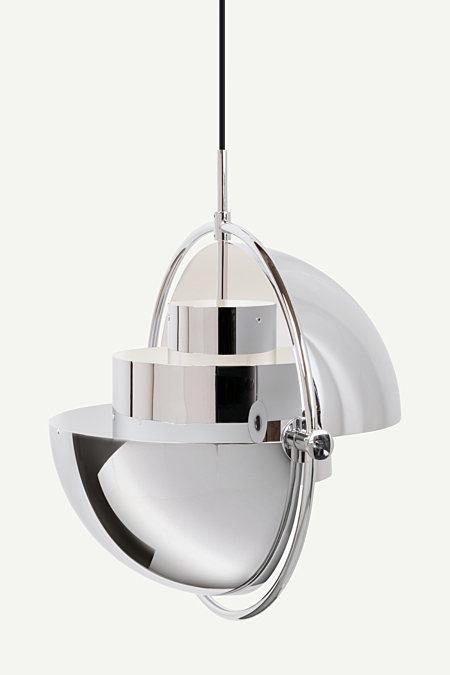 Multi Lite Pendant Chrome Chrome 4 On bewerkt bewerkt