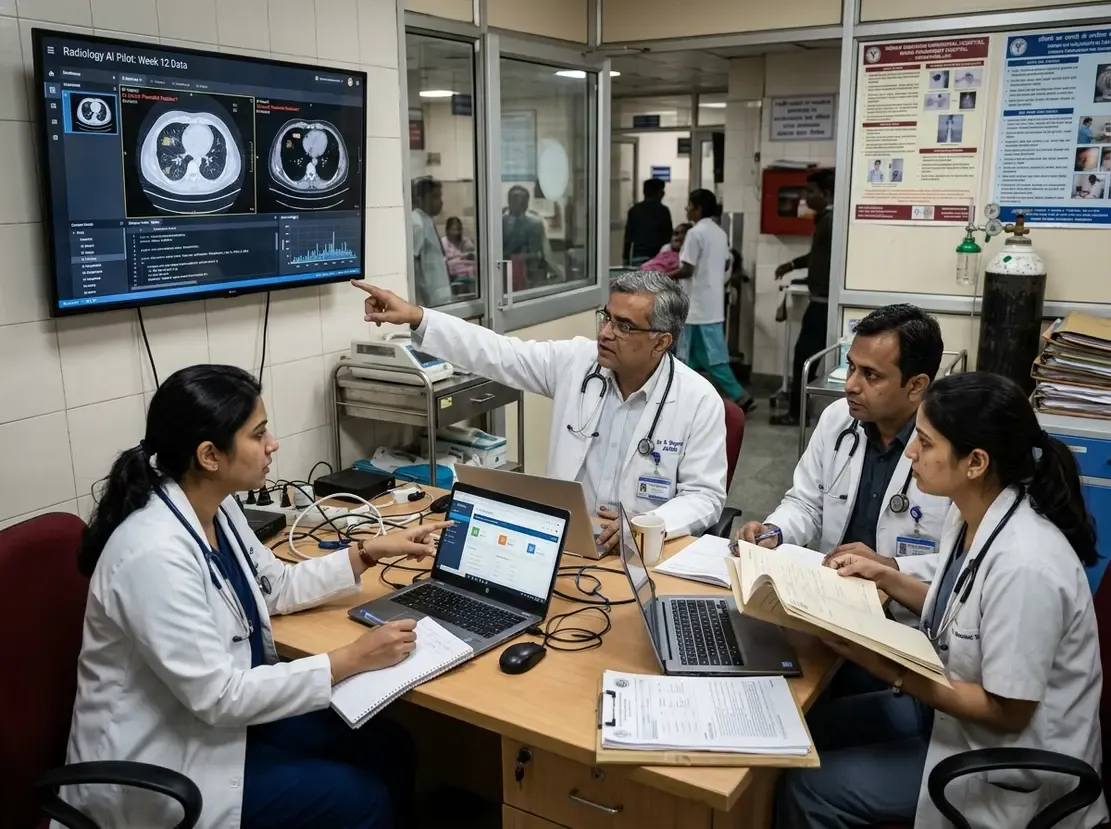 Why Indian Hospitals Struggle to Move Beyond AI Pilots