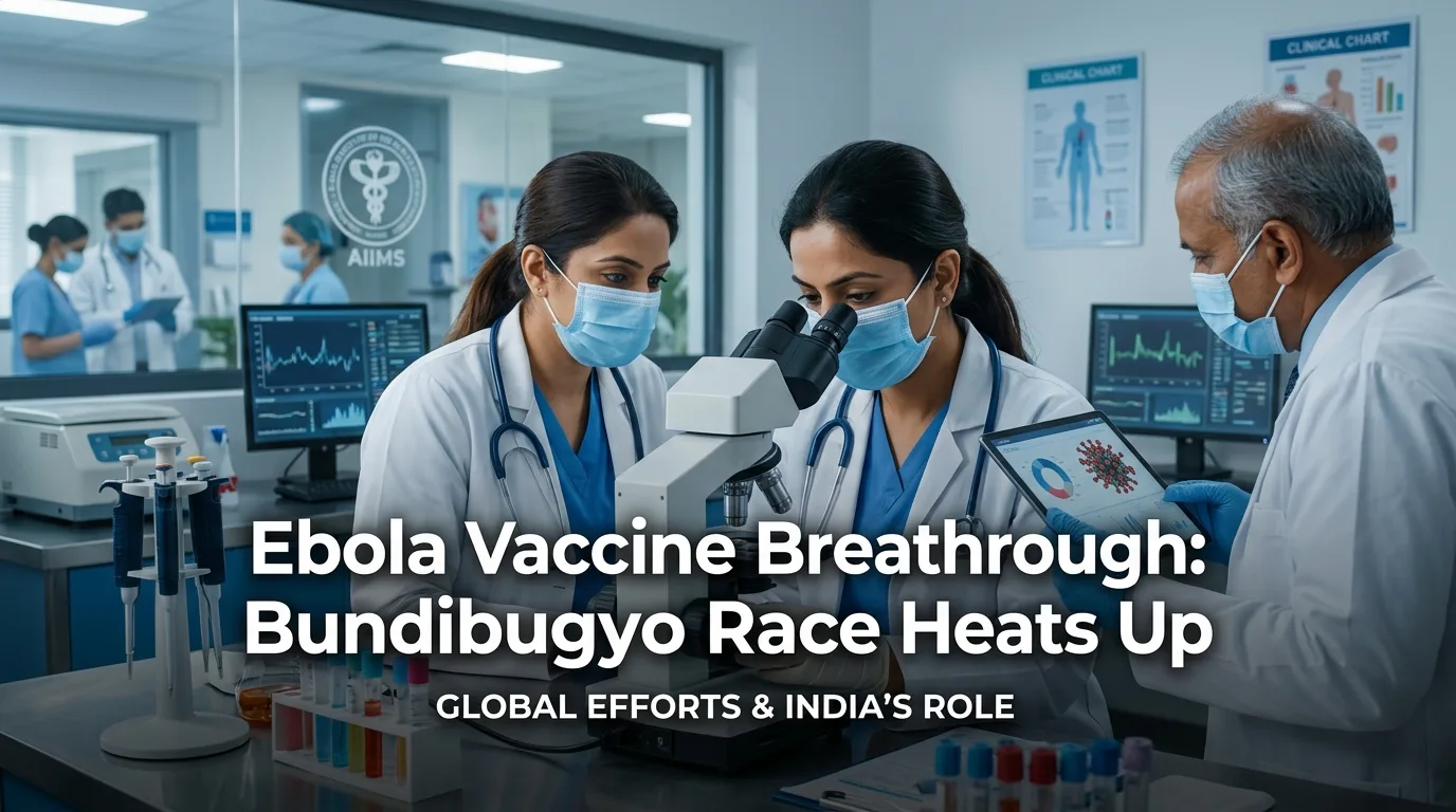 Indian doctor discussing Is a Bundibugyo Ebola Vaccine Finally Within Reach?
