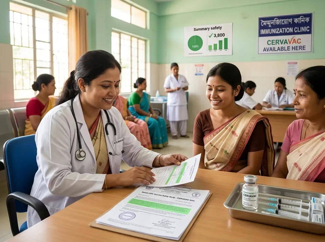 Assam Study Confirms Safety Across 3,800 CERVAVAC Doses