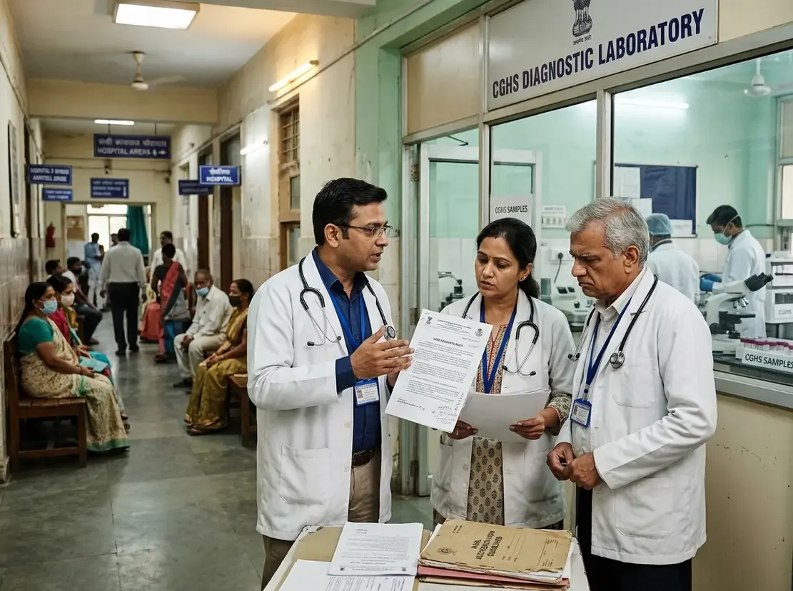 CGHS Diagnostic Lab Rules Spark Debate on Double Standards
