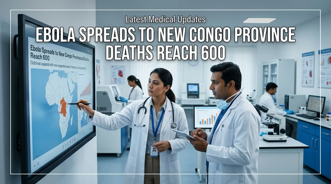 Indian doctor discussing Ebola Spreads to New Congo Province as Deaths Reach 600