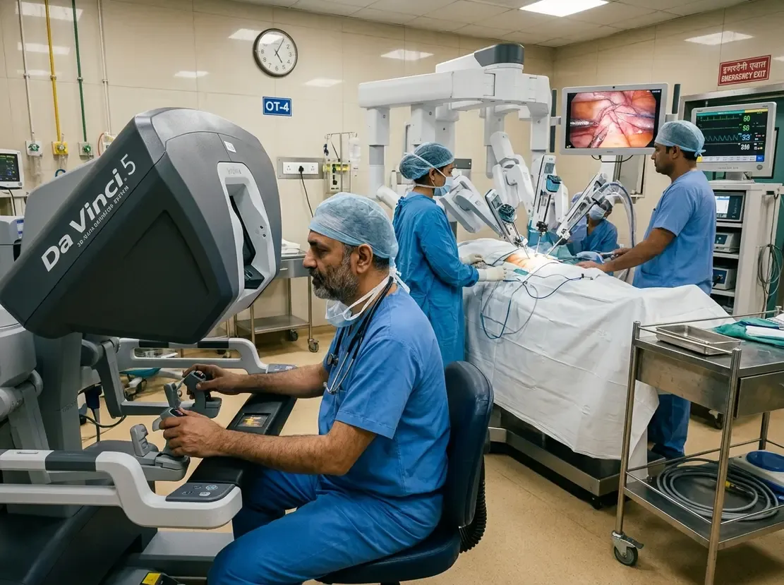 How Da Vinci 5 Will Reshape Robotic Surgery in India - OC Academy Medical Insights