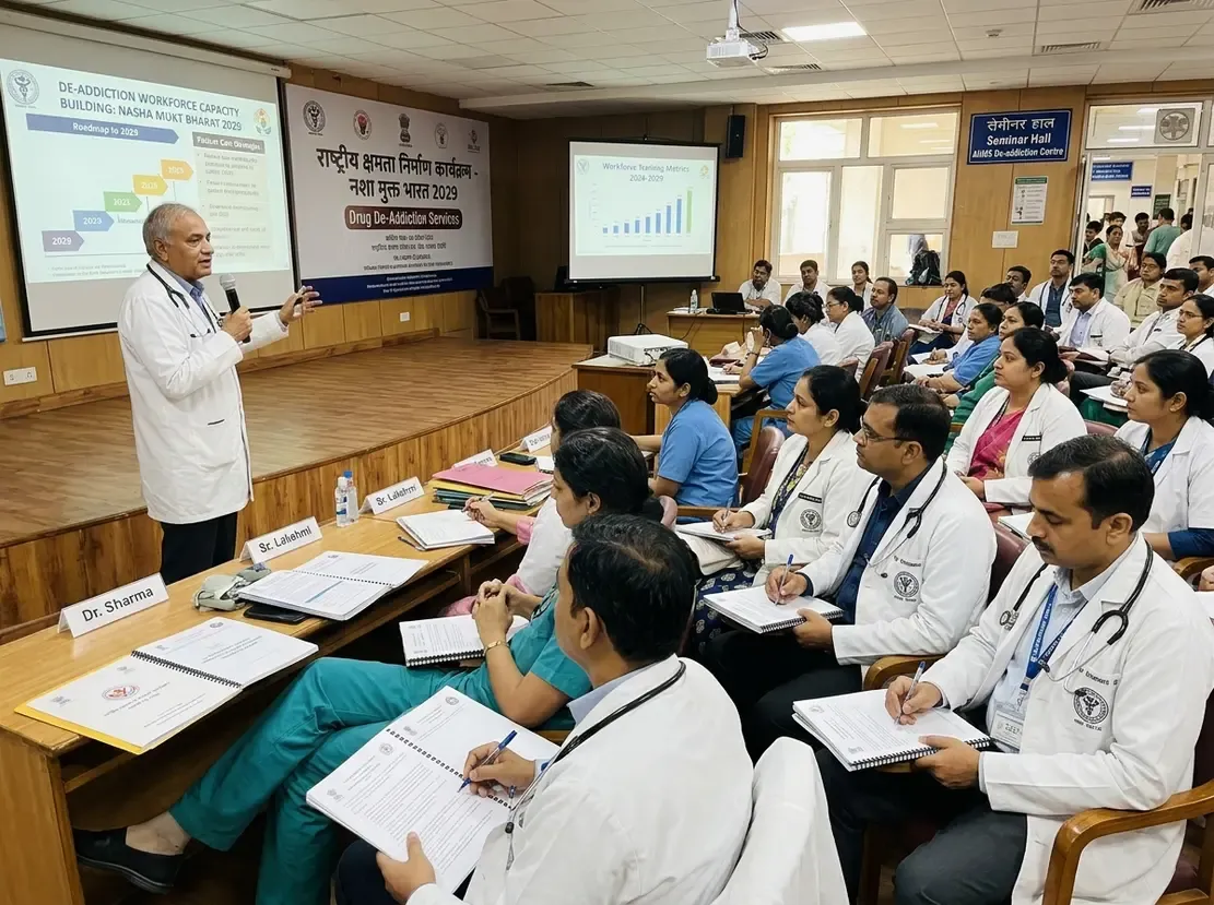 Strengthening India's Drug De-Addiction Care Workforce