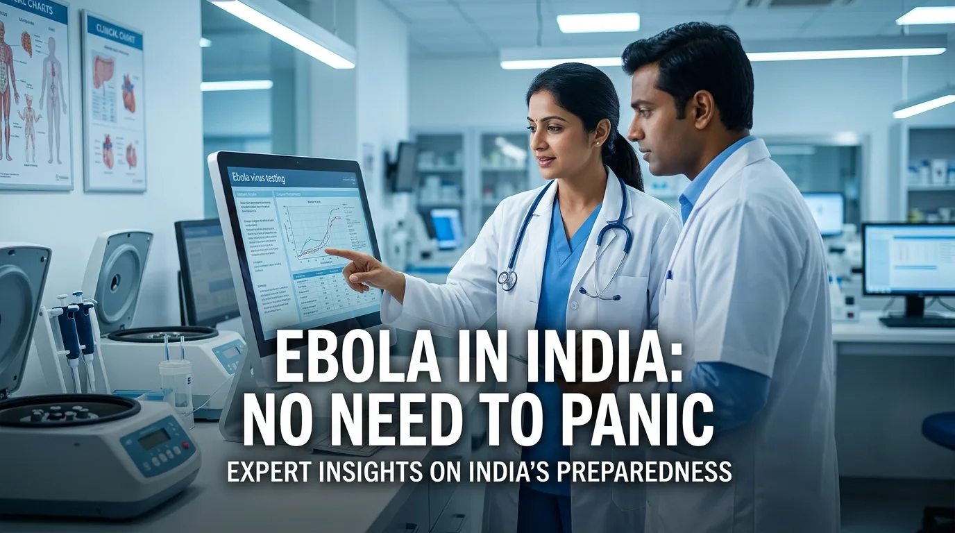 Indian doctor discussing Ebola in India: Why Experts Say There Is No Need to Panic