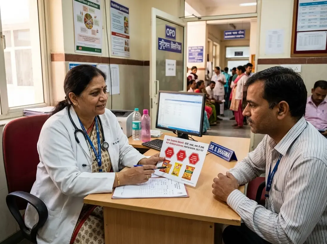FSSAI Enforces Red Hexagon Food Warning Labels in India - OC Academy Medical Insights