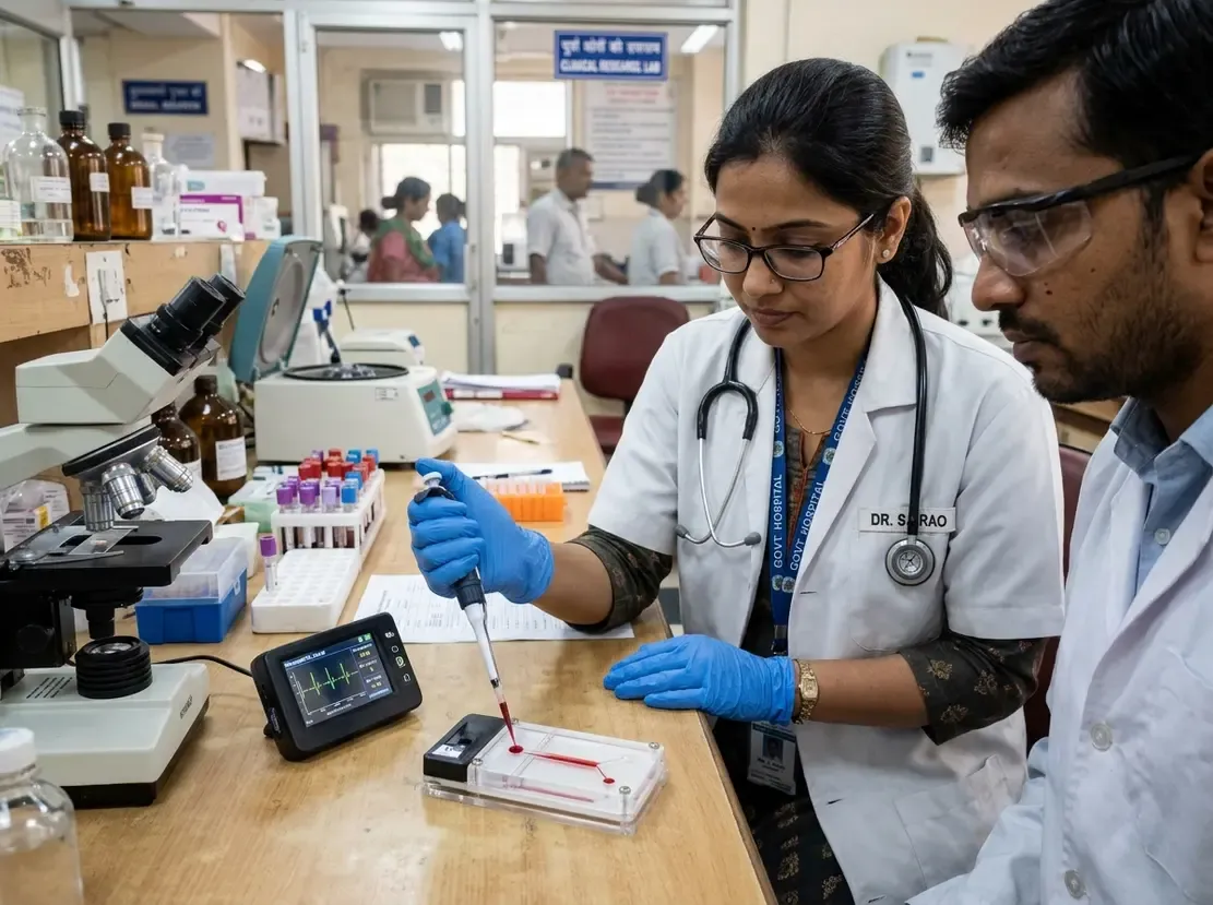 IIT Bombay Unveils Low-Cost Sickle Cell Screening Tool - OC Academy Medical Insights