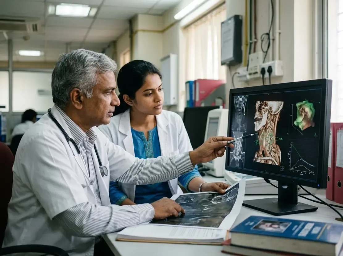 Can 3D MRI Morphometry Predict Severe Neck Infections?