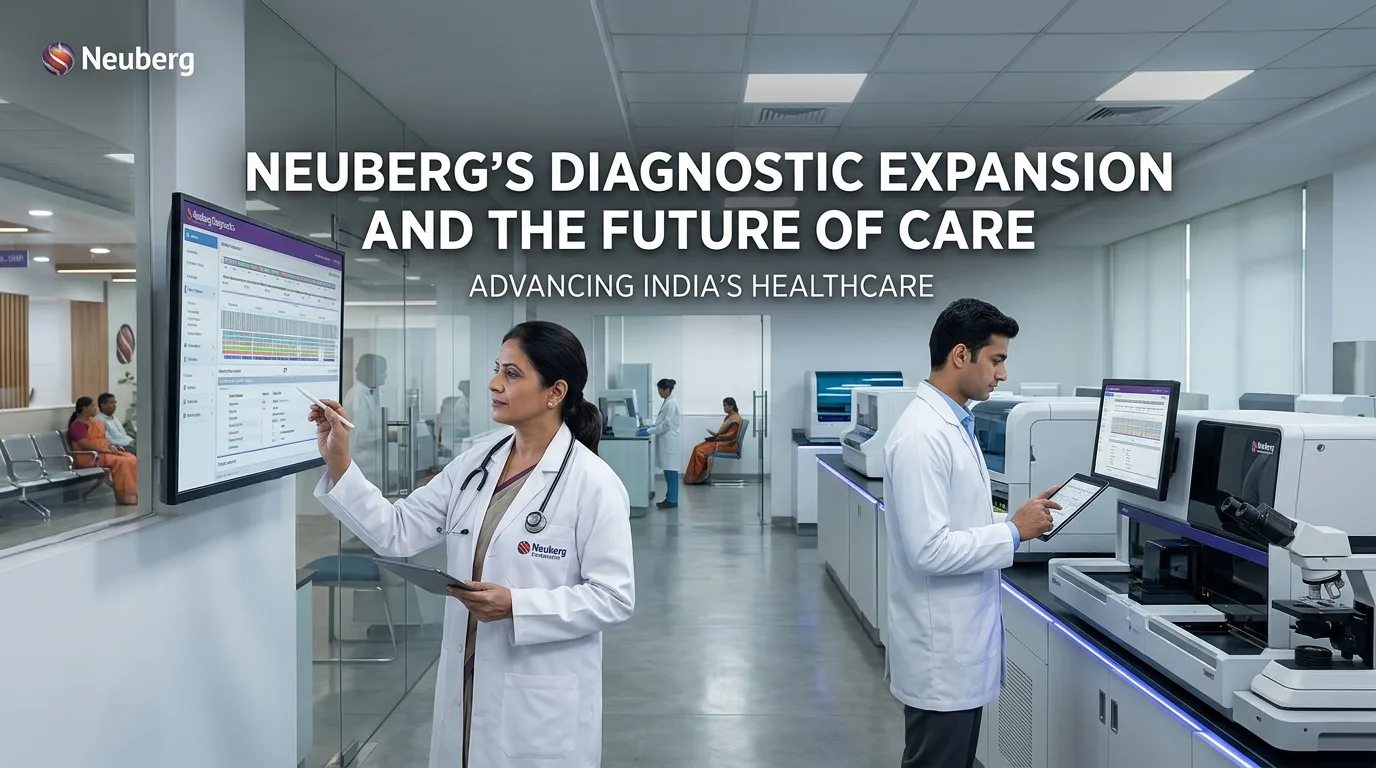 Indian doctor discussing Neuberg’s Diagnostic Expansion and the Future of Care