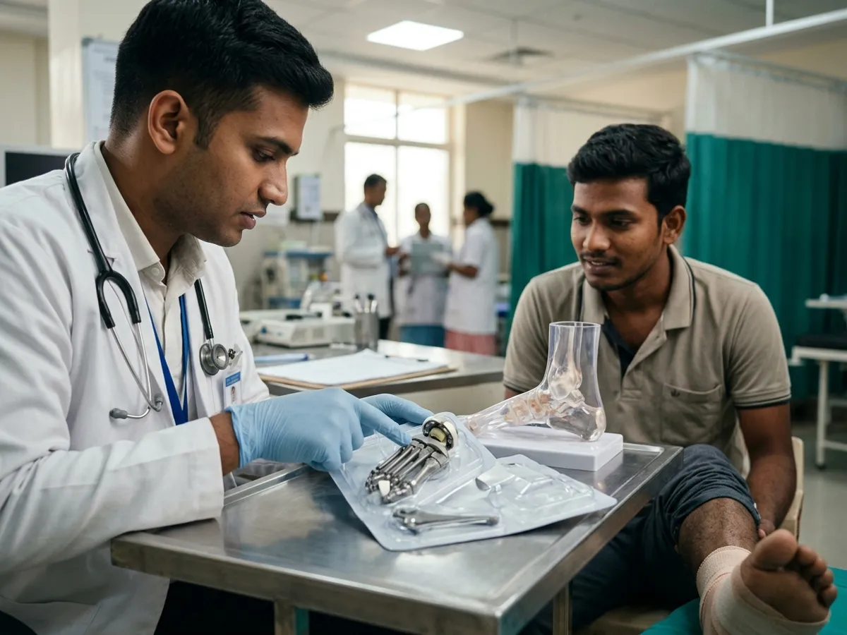 Next-Gen Ankle Implants Offer Hope for Young Arthritis - OC Academy Medical Insights