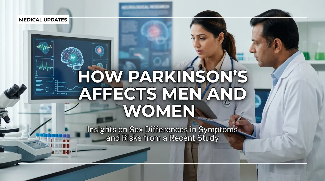 Indian doctor discussing How Parkinson’s Disease Affects Men and Women Differently