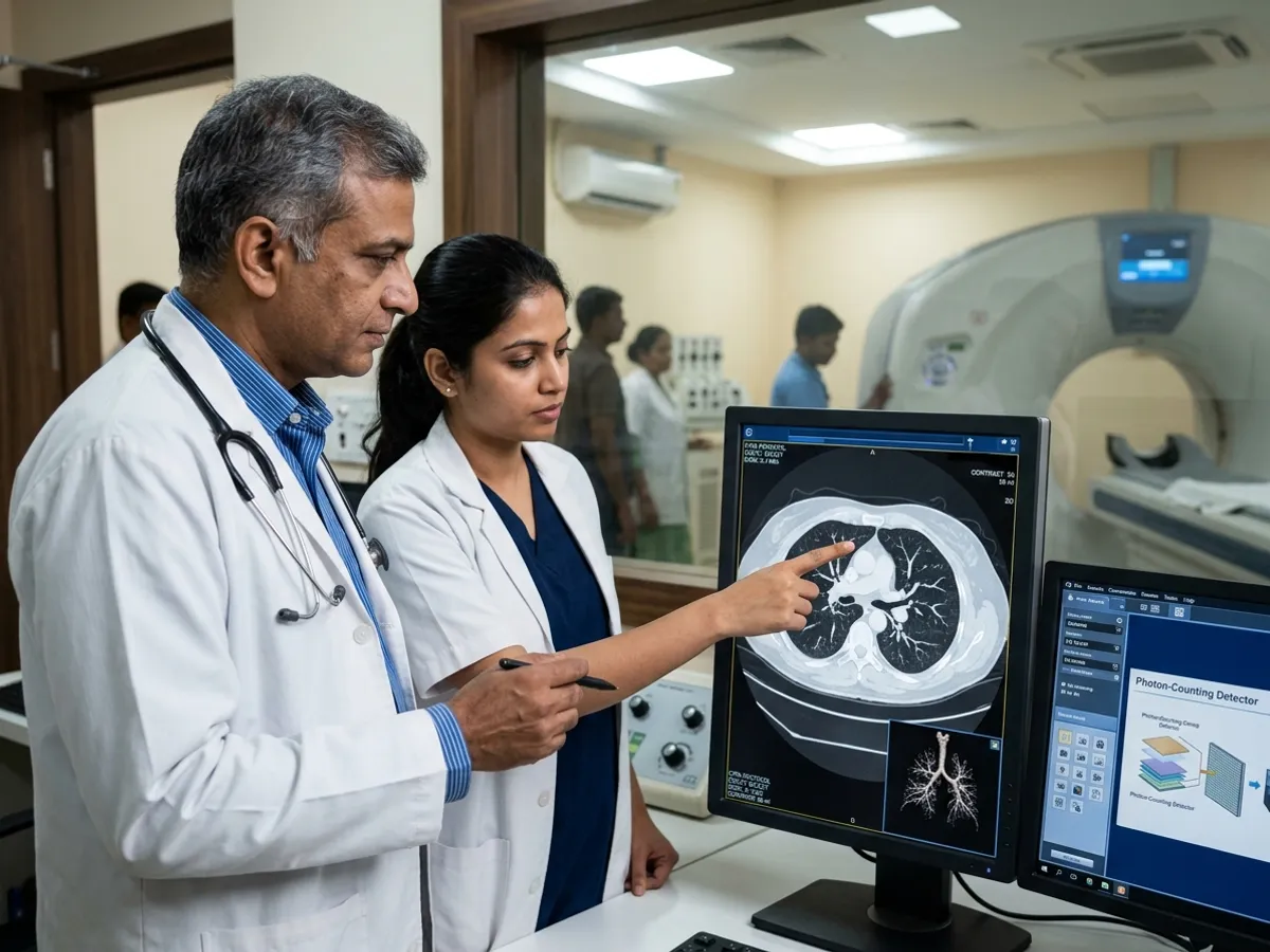 Photon-Counting CTPA: Lower Radiation and Contrast Dose - OC Academy Medical Insights