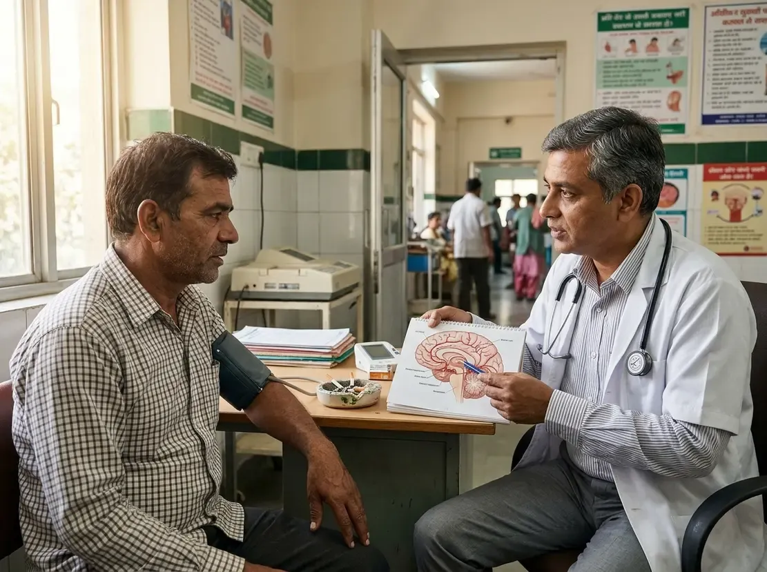 Tackling Tobacco Dependence to Reduce India's Stroke Risk