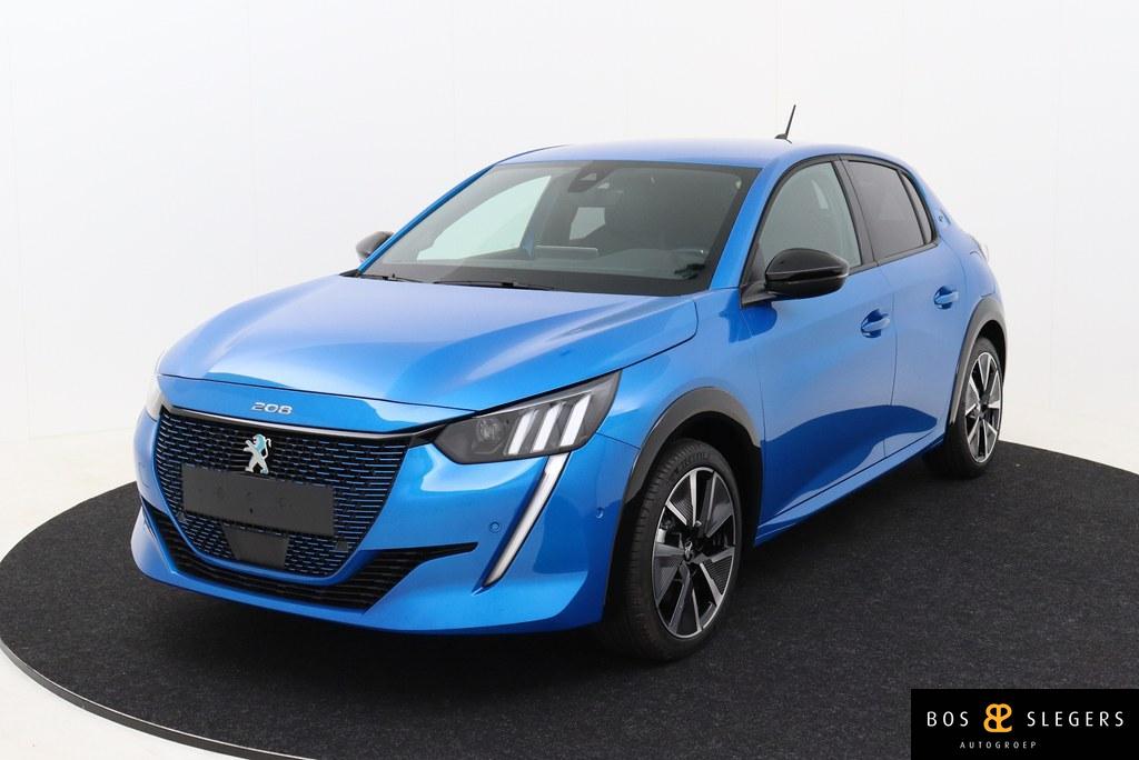 Nieuwe  Peugeot e-208 EV 50 kWh New-208 GT  12 % bijtelling over €32850.-  direct leverbaar