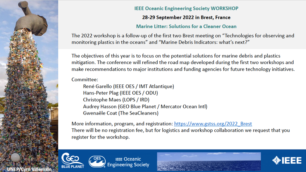 IEEE oceanic engineering society workshop 2022