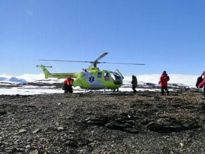 Helikopterflüge über dem Weddell-Meer#}