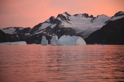 East Greenland, Scoresby Sund - Aurora Borealis