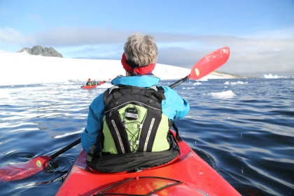 Antarktis - 'Basecamp' - kostenloses Camping, Kajakfahren, Schneeschuhwandern/Wandern, Bergsteigen, Fotoworkshop