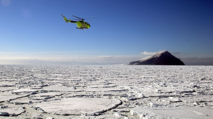 Ross Sea Helicopter Flights#}